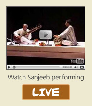 Sanjeeb performing Live